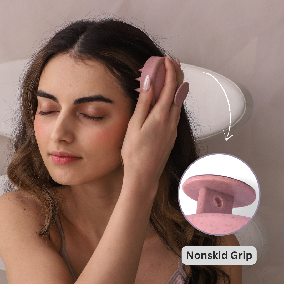 Soft Eco Scalp Massager | Scalp Massager for Hair Growth | Gentle Brush to Boost Circulation & Regrowth