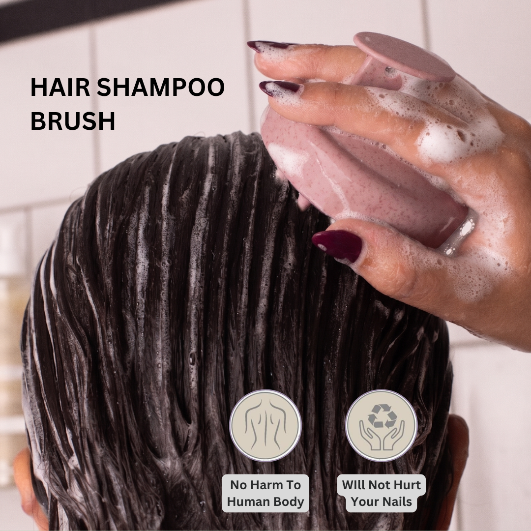 Soft Eco Scalp Massager | Scalp Massager for Hair Growth | Gentle Brush to Boost Circulation & Regrowth