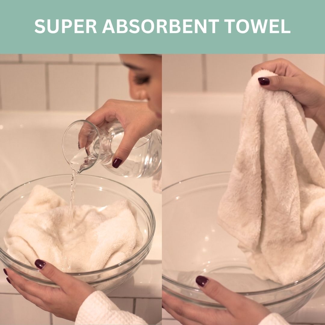 Luxury Hair Towel Wrap | Cotton Hair Towel For Women