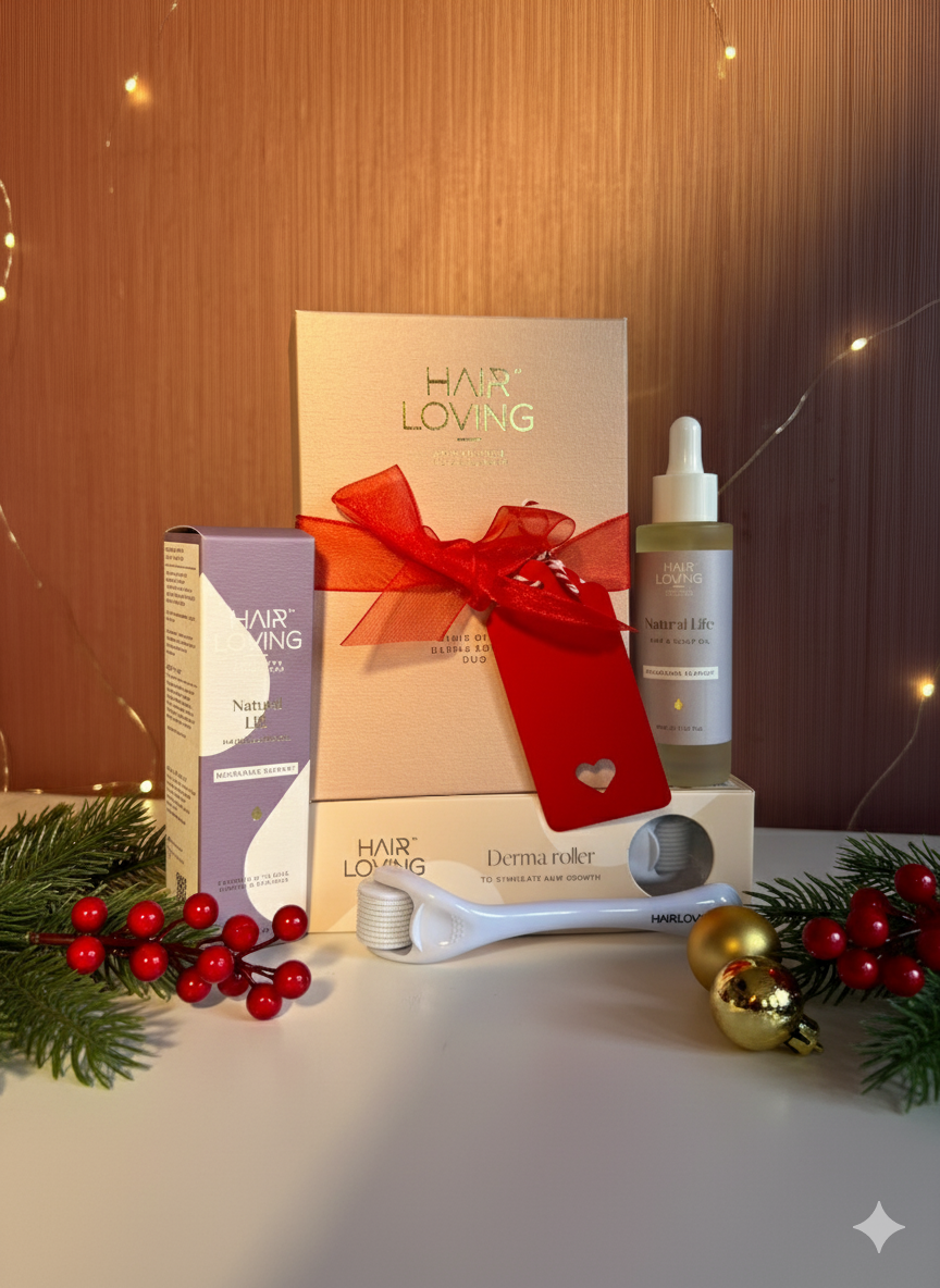 Festive Hair Regrowth Bundle - Menopause (Natural Life)