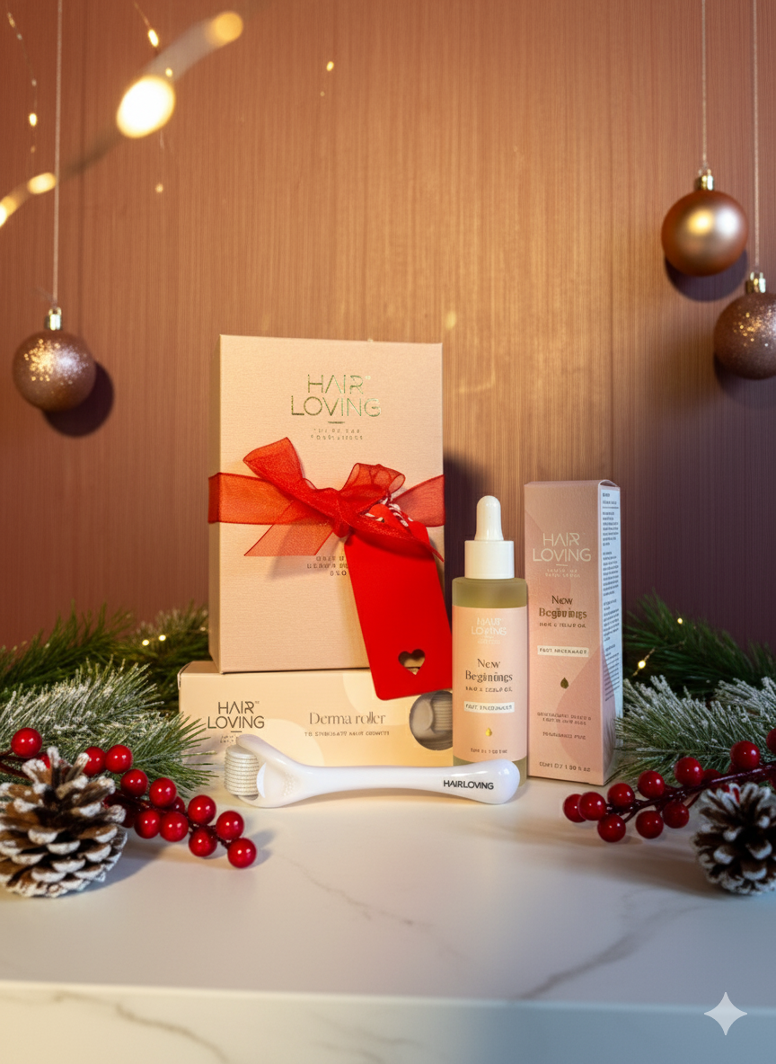 Festive Hair Regrowth Bundle – Postpartum Edition (New Beginnings)