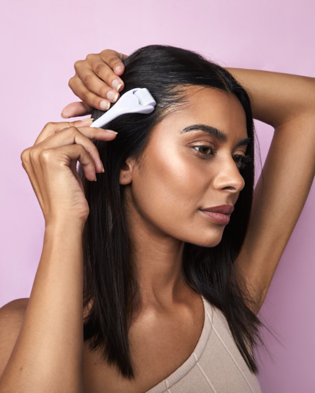 Hair loving derma roller for hair growth and scalp care