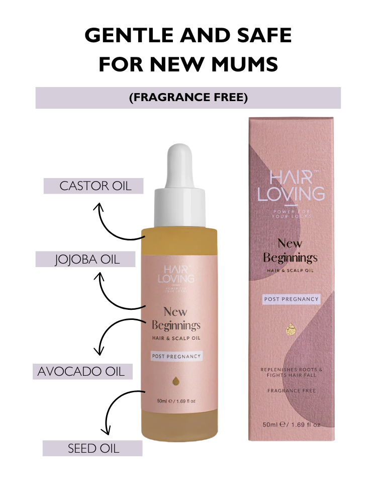 new beginning rosemary oil for postpartum hair loss