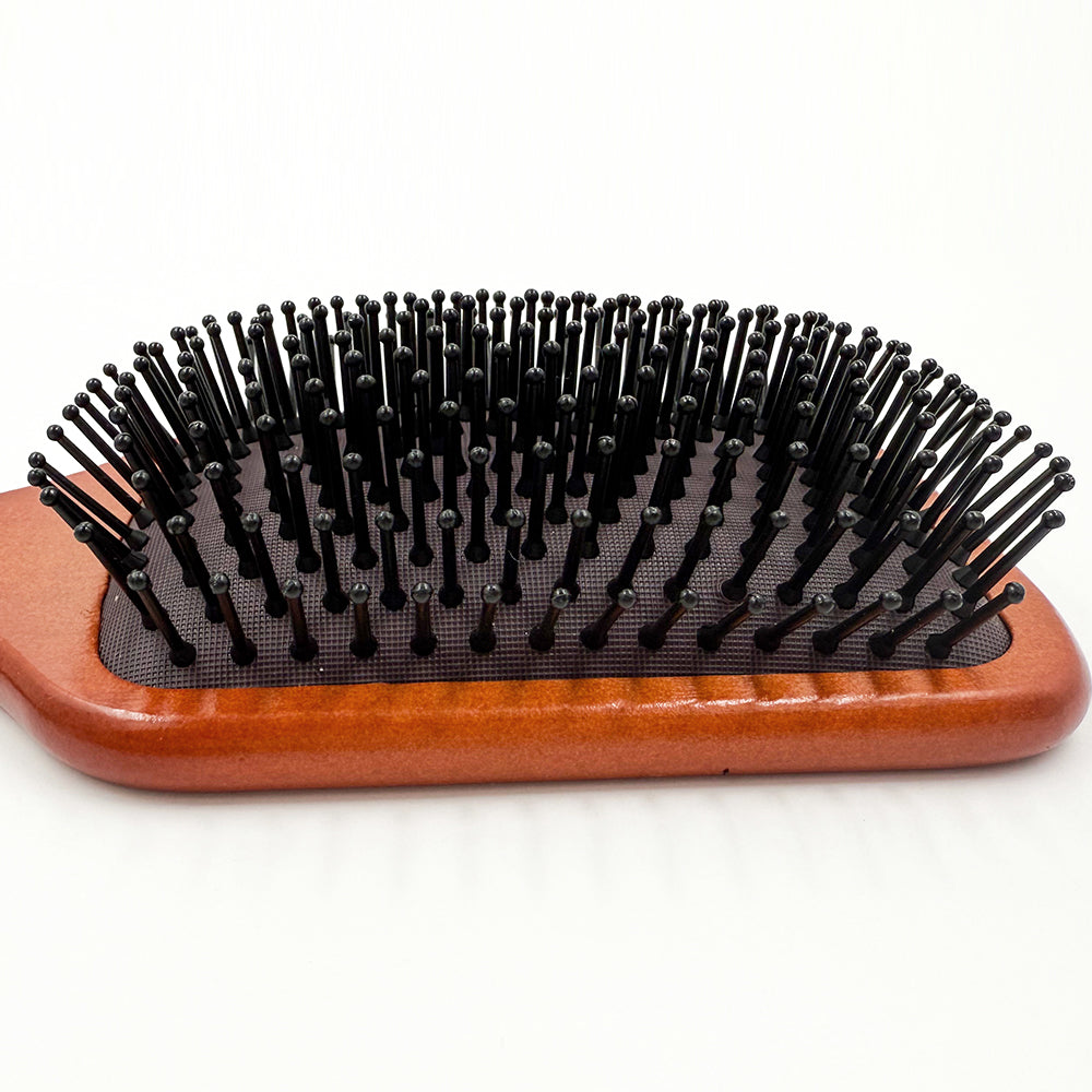 Hair Loving Wooden Paddle Brush – Anti-Breakage Detangling & Gentle Scalp Massage for All Hair Types