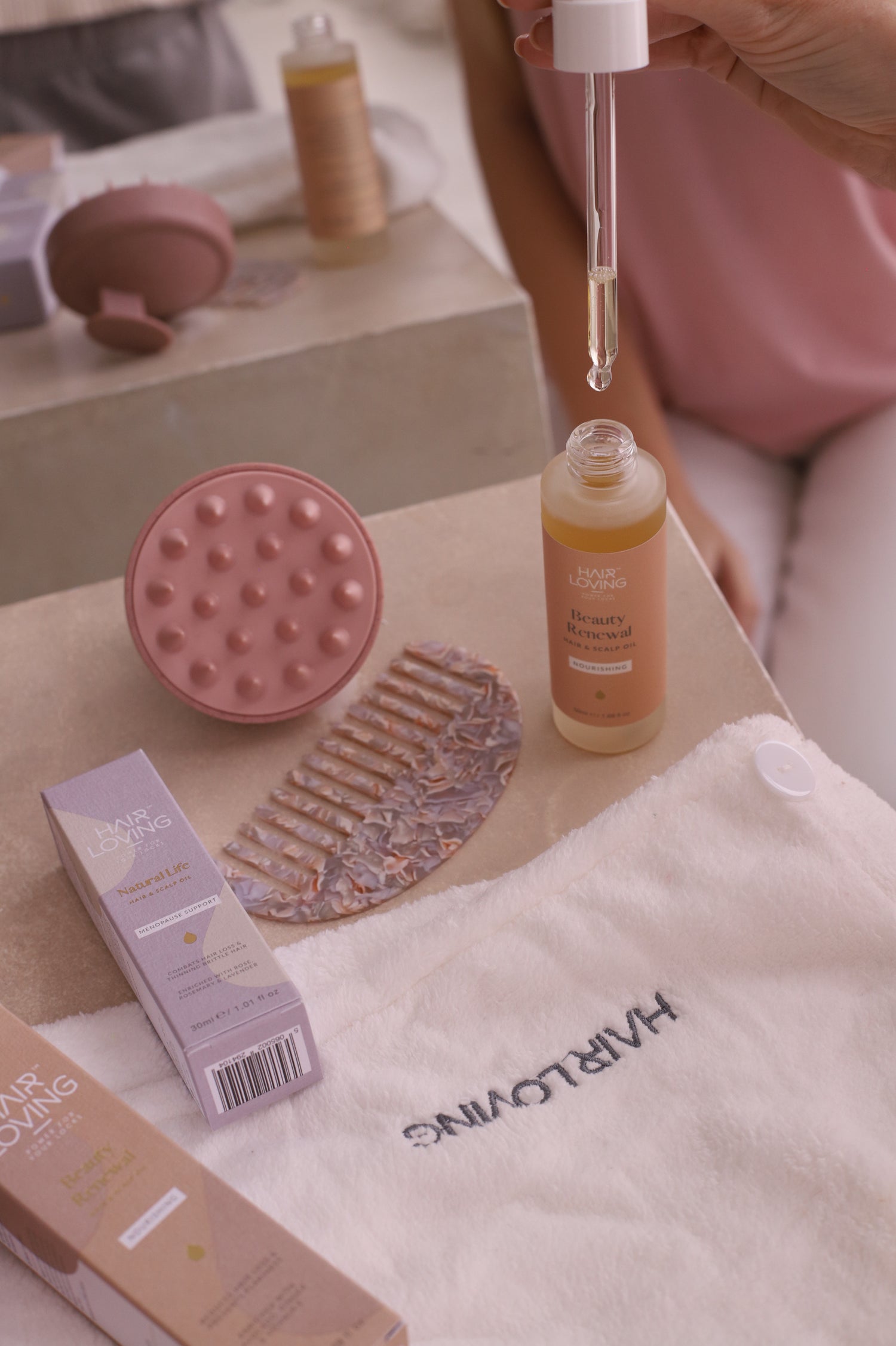 beauty renewal essential oils to promote hair growth