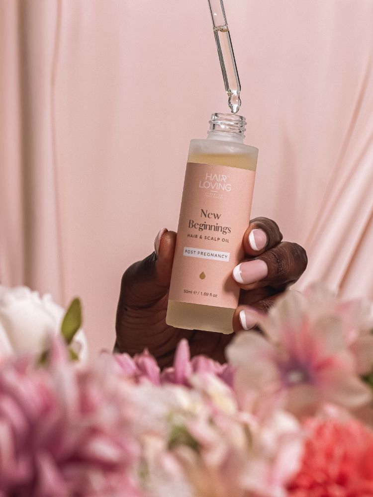 new beginning castor oil for postpartum hair loss
