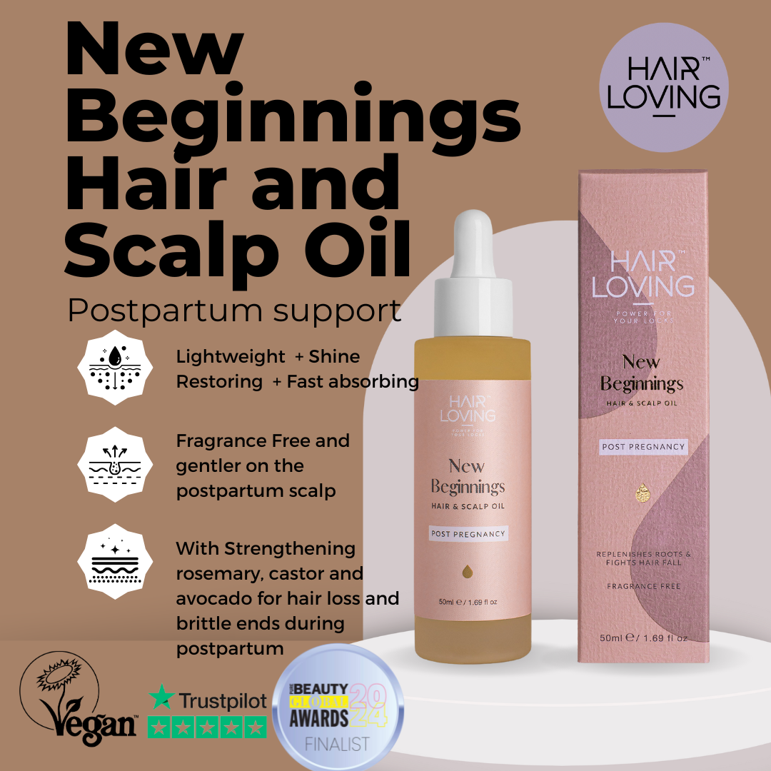 new beginning hair and scalp oil