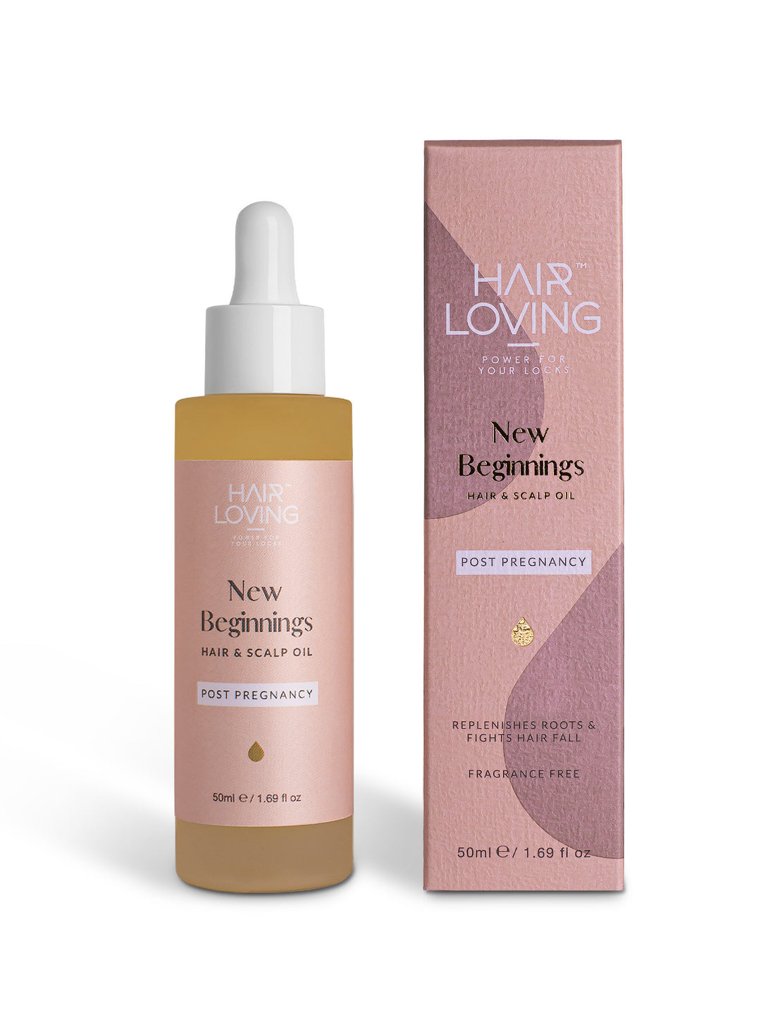 new beginnings oil for postpartum hair growth 50ml