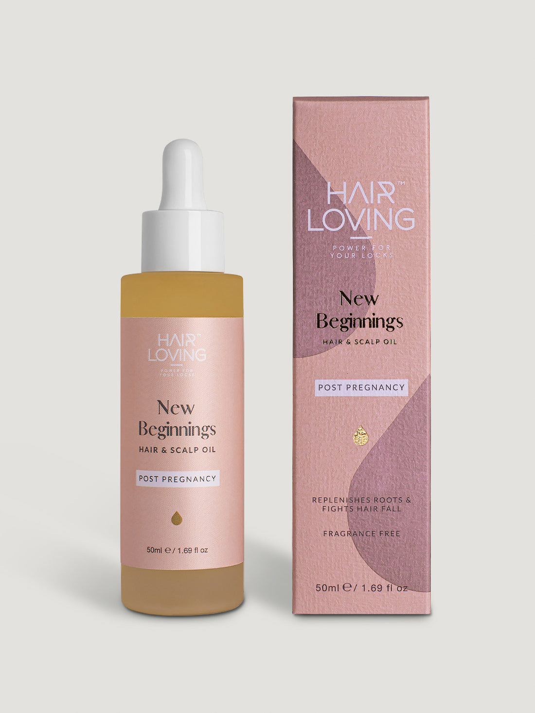 new beginnings postpartum hair oil