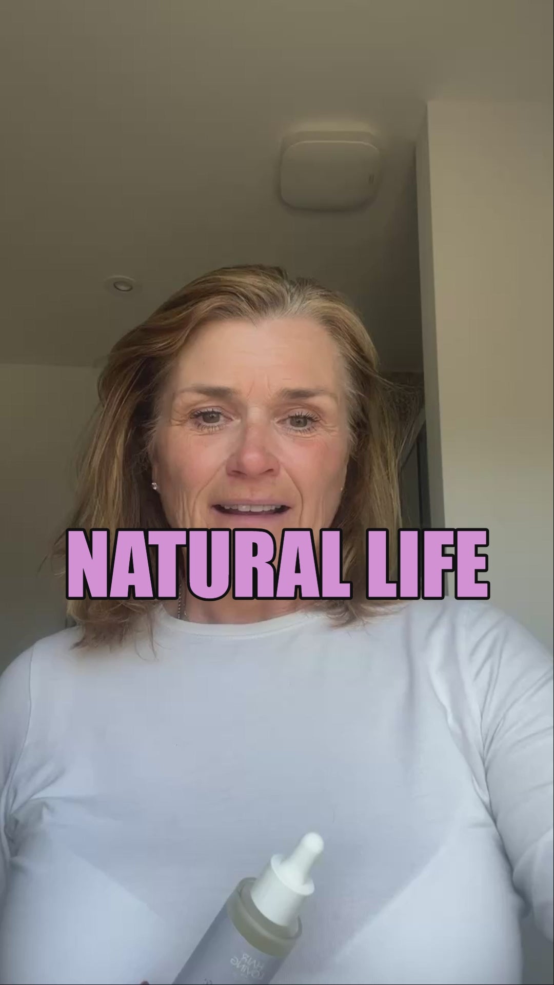 natural life hair products for menopause frizzy hair review by real user