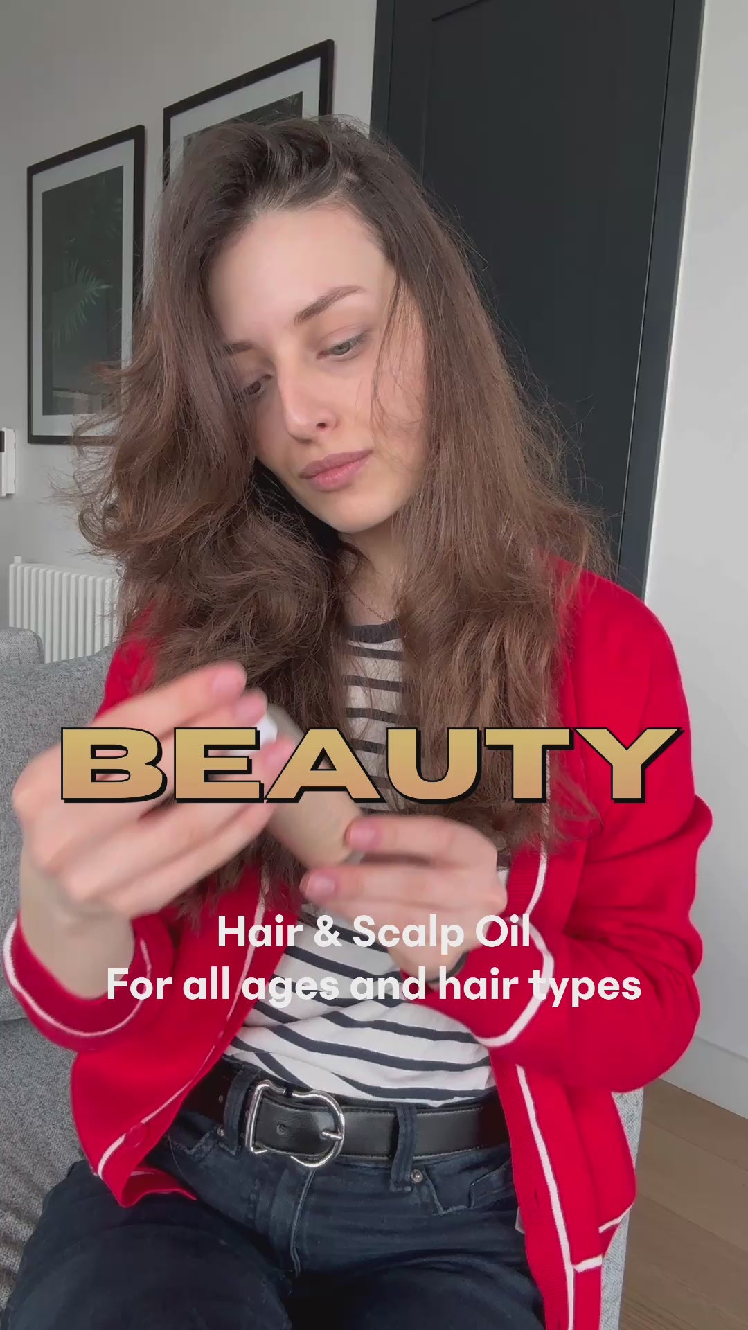 Beauty Renewal Scalp and Hair Oil for Hair Growth - Repair & Regrowth for Men and Women with Hair Loss