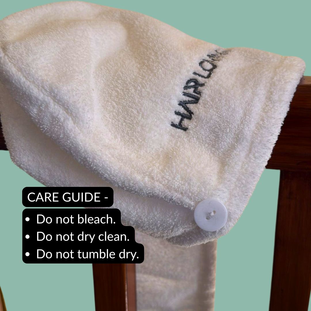 Luxury Hair Towel Wrap | Cotton Hair Towel For Women