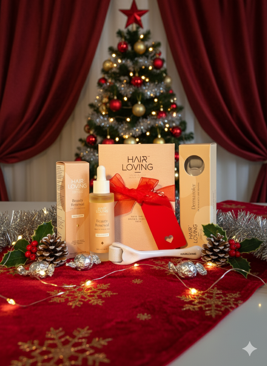 Festive Hair Regrowth Bundle – Original Edition (Beauty Renewal Hair and Scalp Oil)