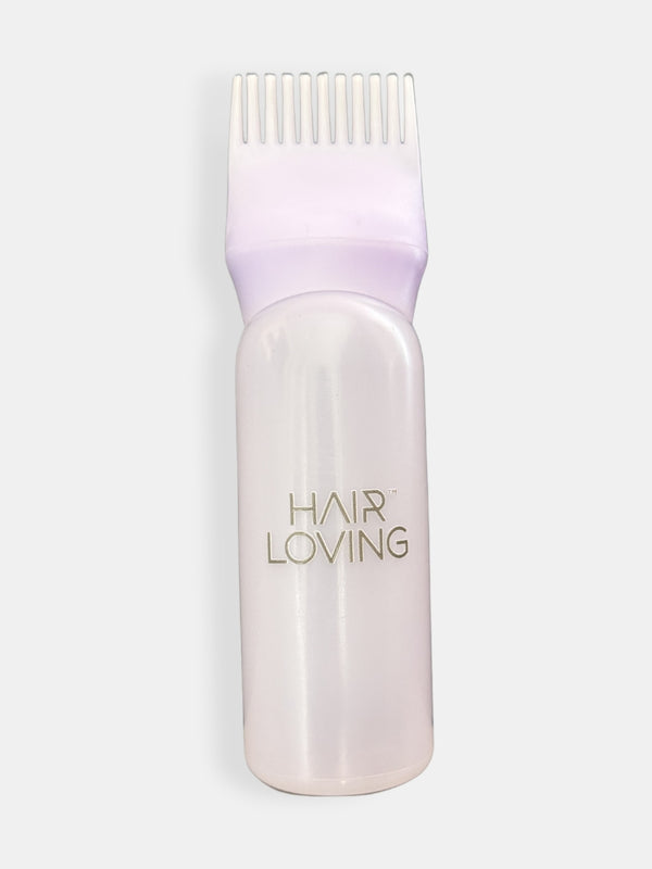 hair oil dispenser for women by hair loving  