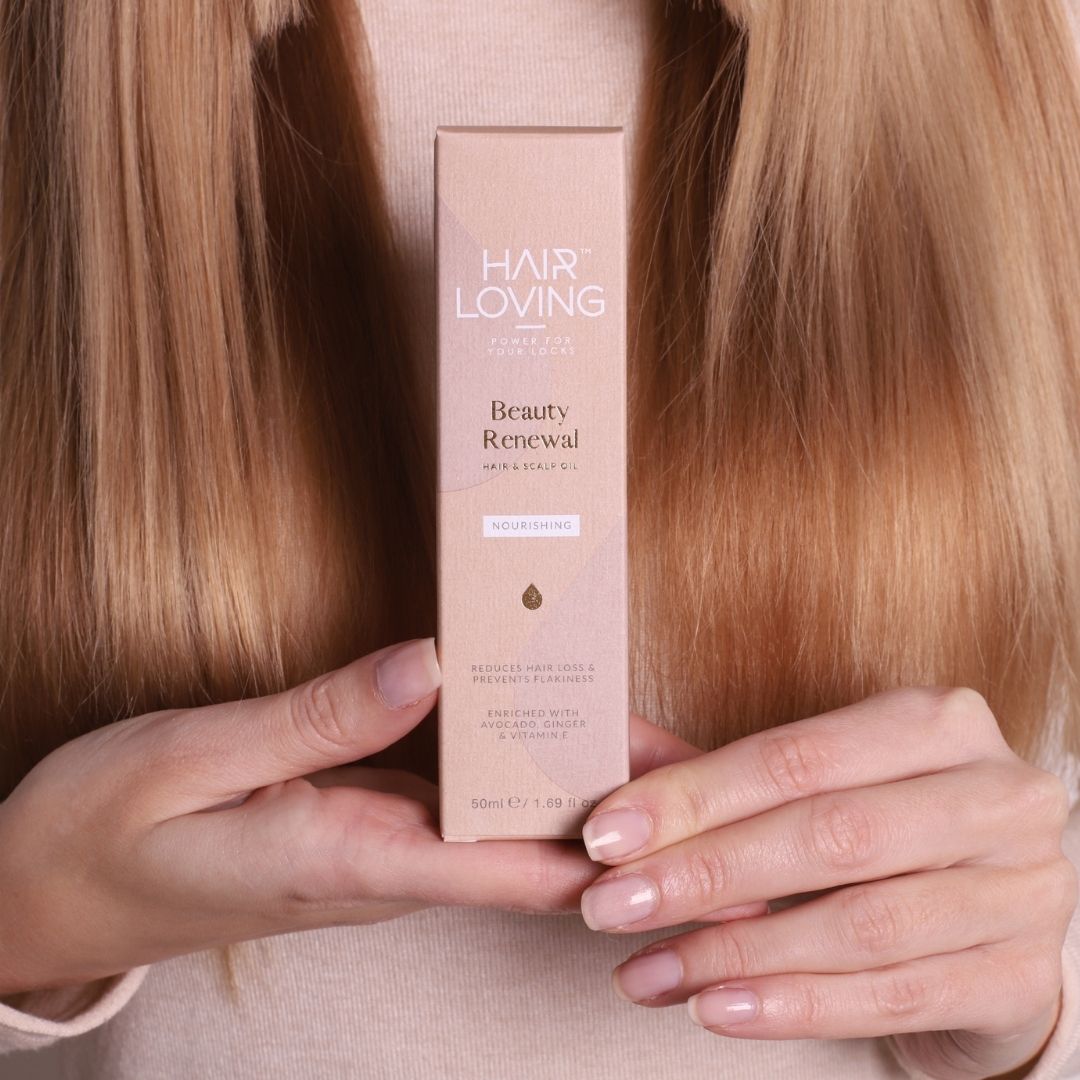 beauty renewal hair and scalp oil