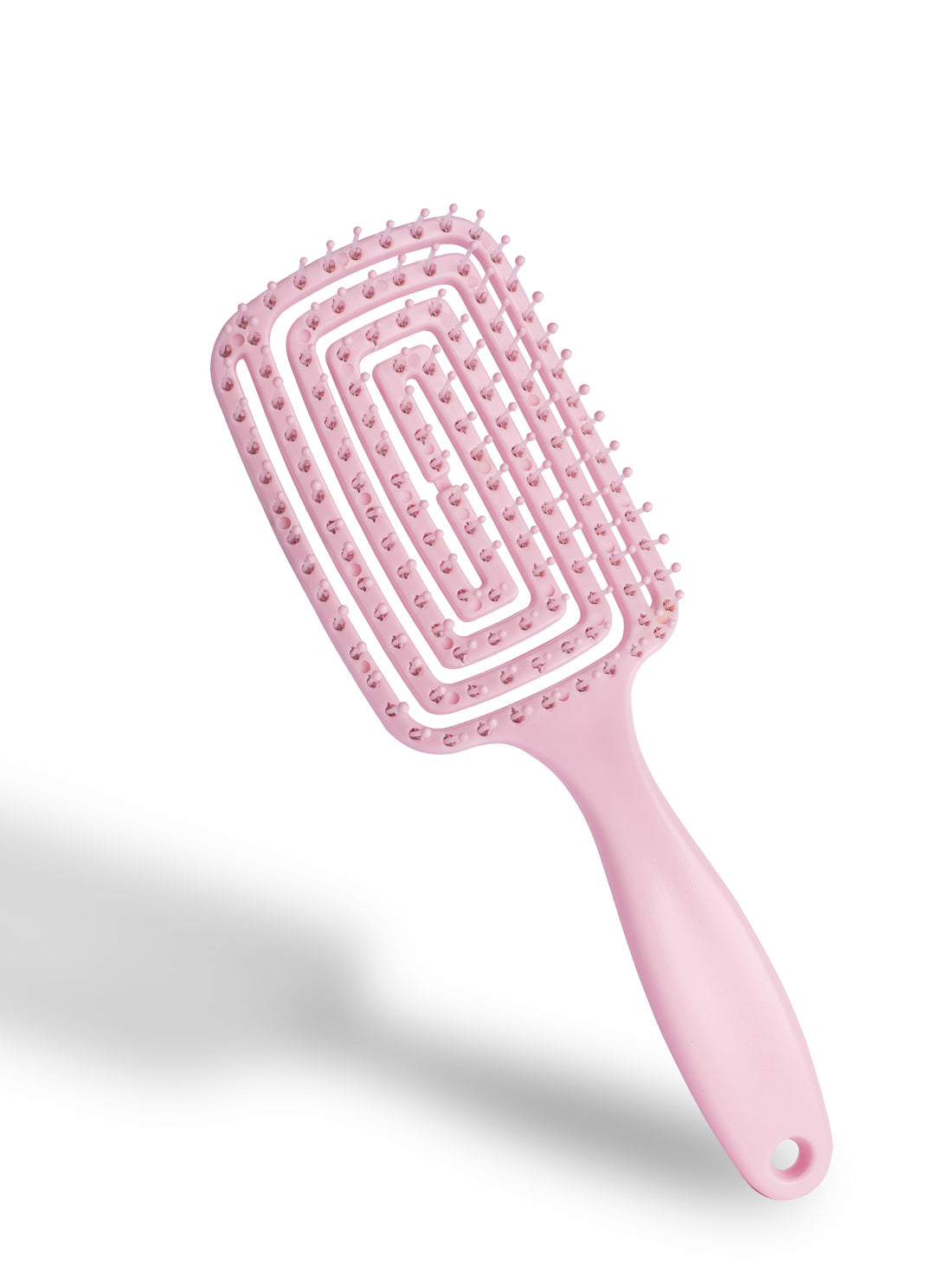 detangling pink wet brush for women