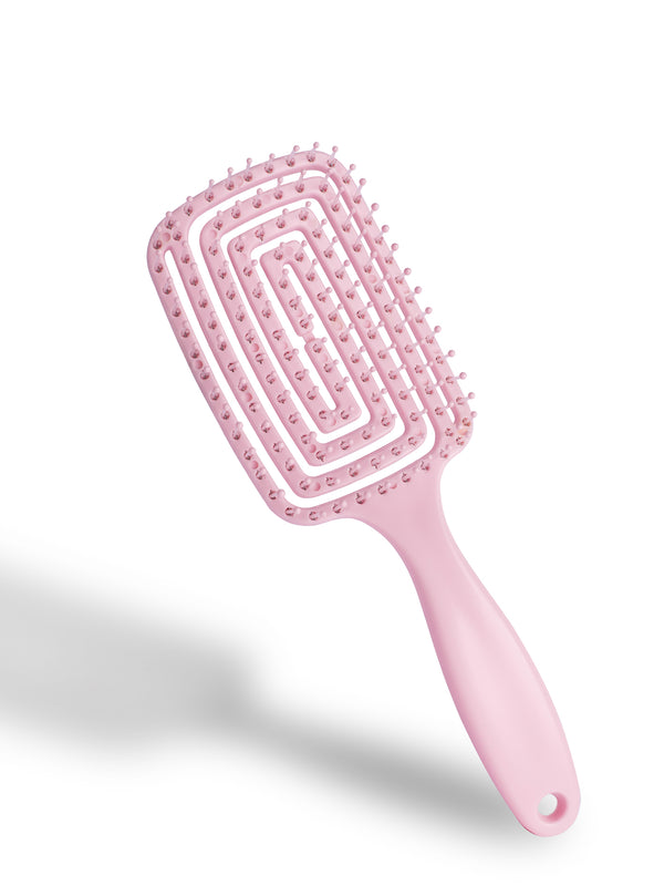 detangling pink wet brush for women 