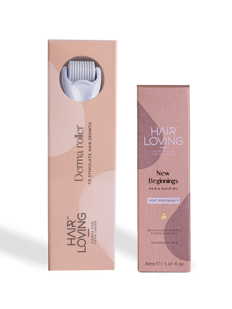 postpartum hair regrowth bundle for women 