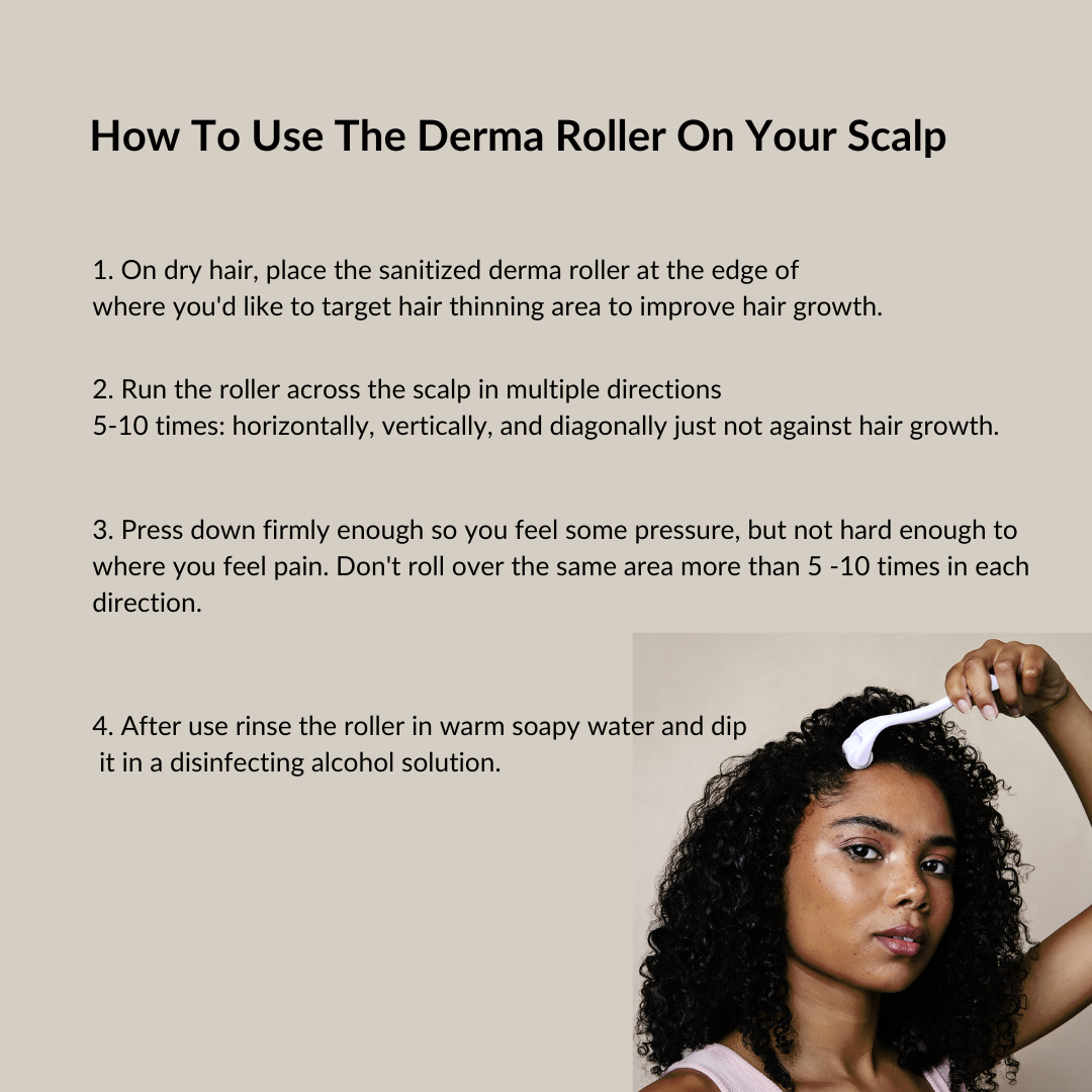 how to use the derma roller