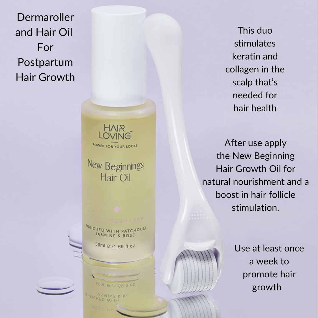 postpartum hair oil info